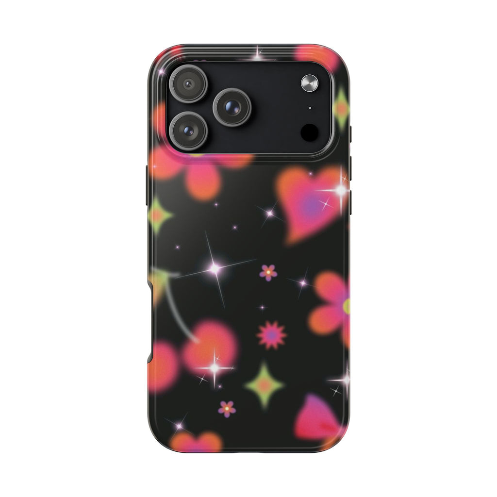 BLACK COSMIC BLISS PHONE CASE