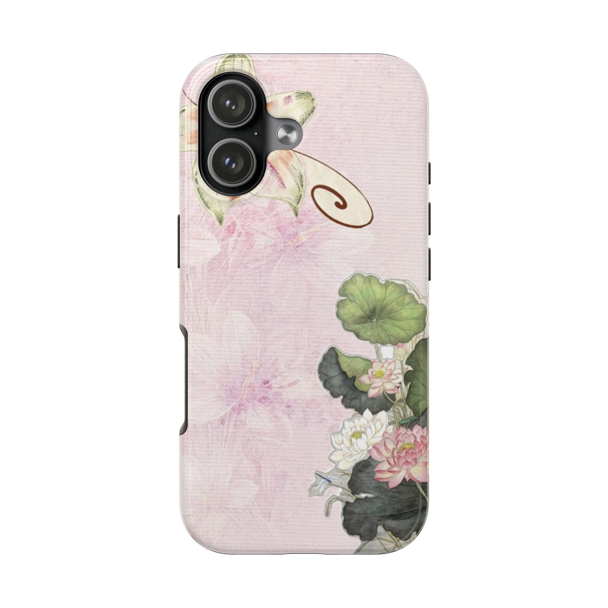 PINK WHIMSY GARDEN MUSE PHONE CASE