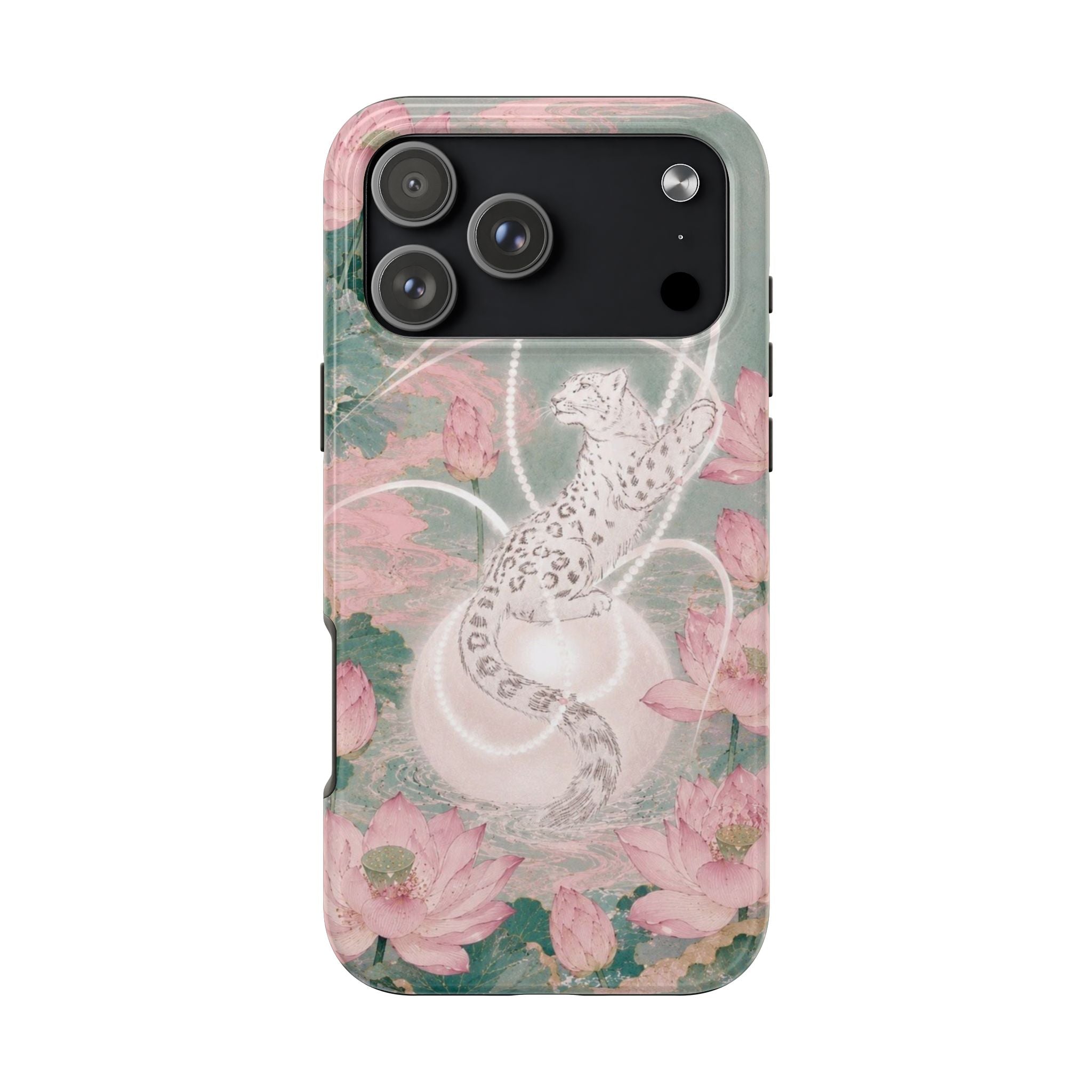 SECRET GARDEN WHIMSY LEOPARD PHONE CASE