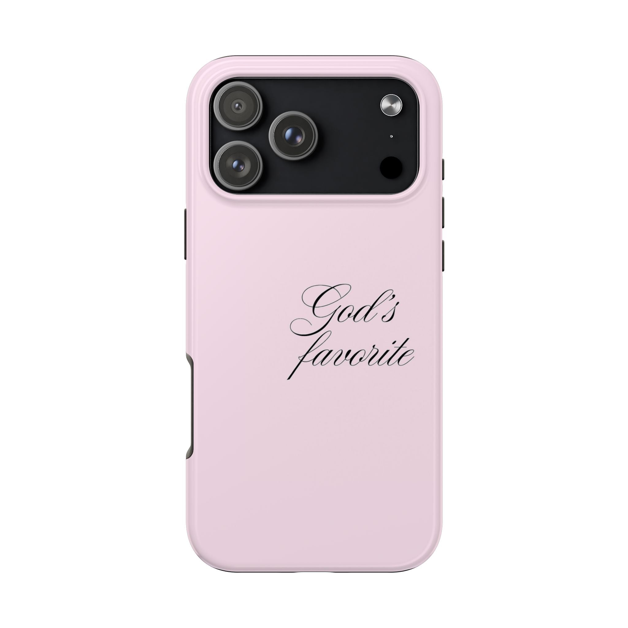PINK GOD'S FAVORITE PHONE CASE