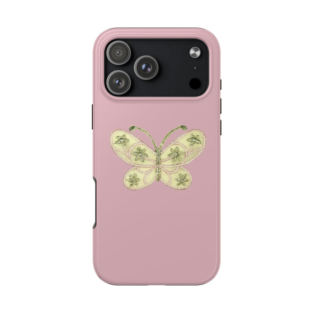 ROSE BUTTERFLY PHONE CASE
