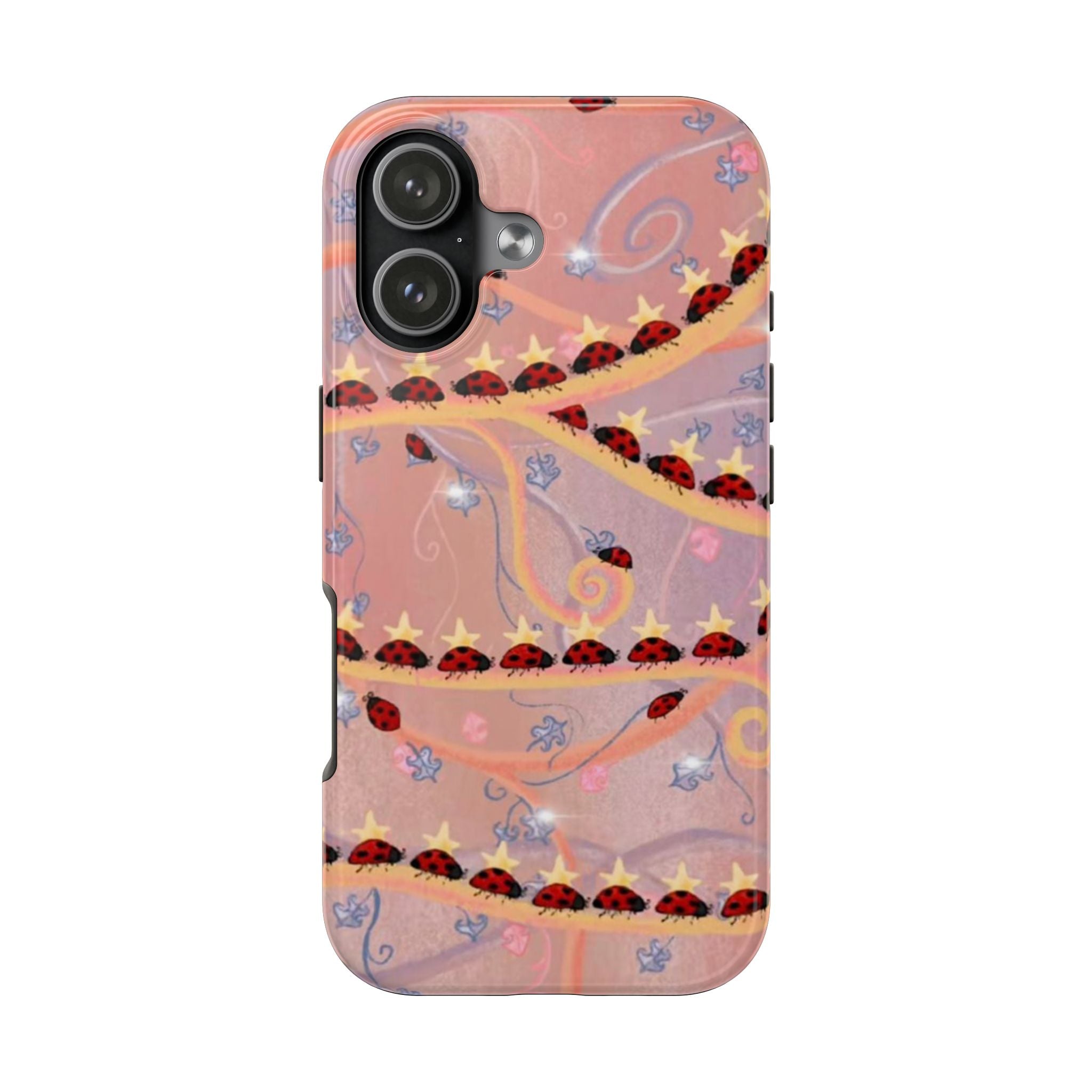 WHIMSY LADYBUG CITY PHONE CASE