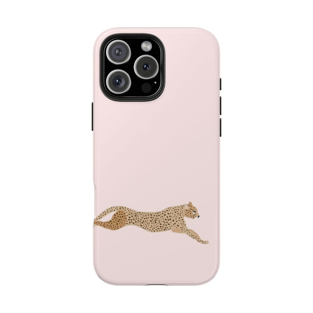 PINK JAGUAR PHONE CASE