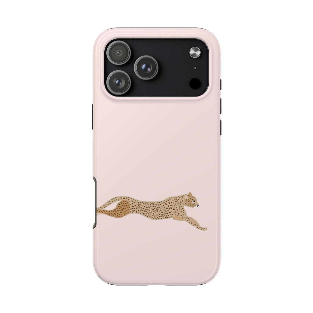 PINK JAGUAR PHONE CASE