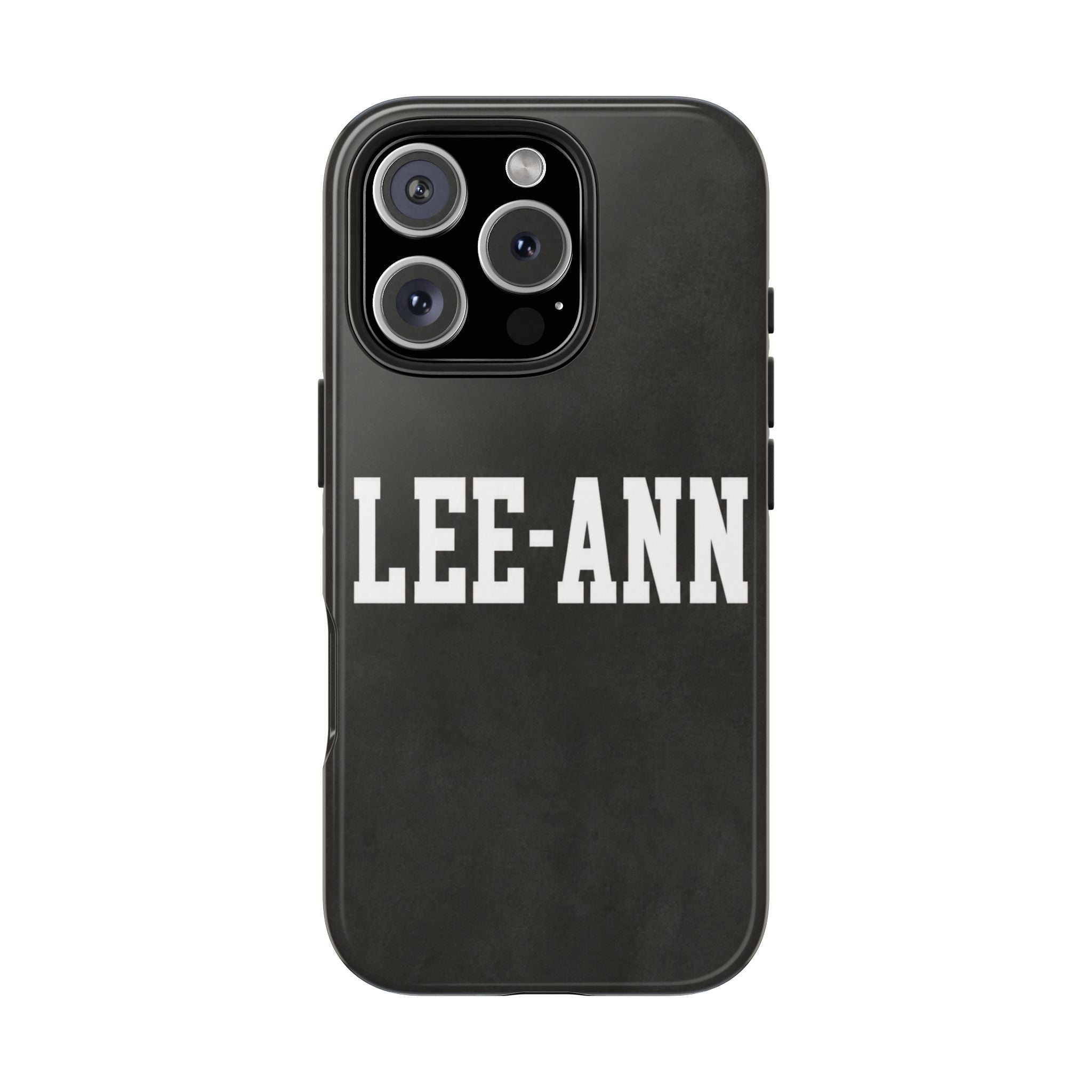 PERSONALIZED NAME CUSTOM VINTAGE GRAY VARSITY PHONE CASE