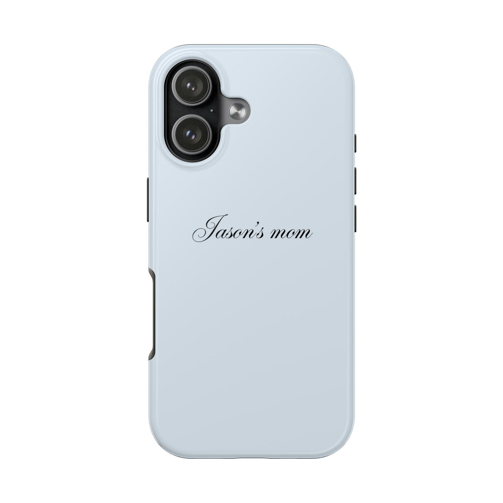PERSONALIZED NAME CUSTOM BABY BLUE PHONE CASE