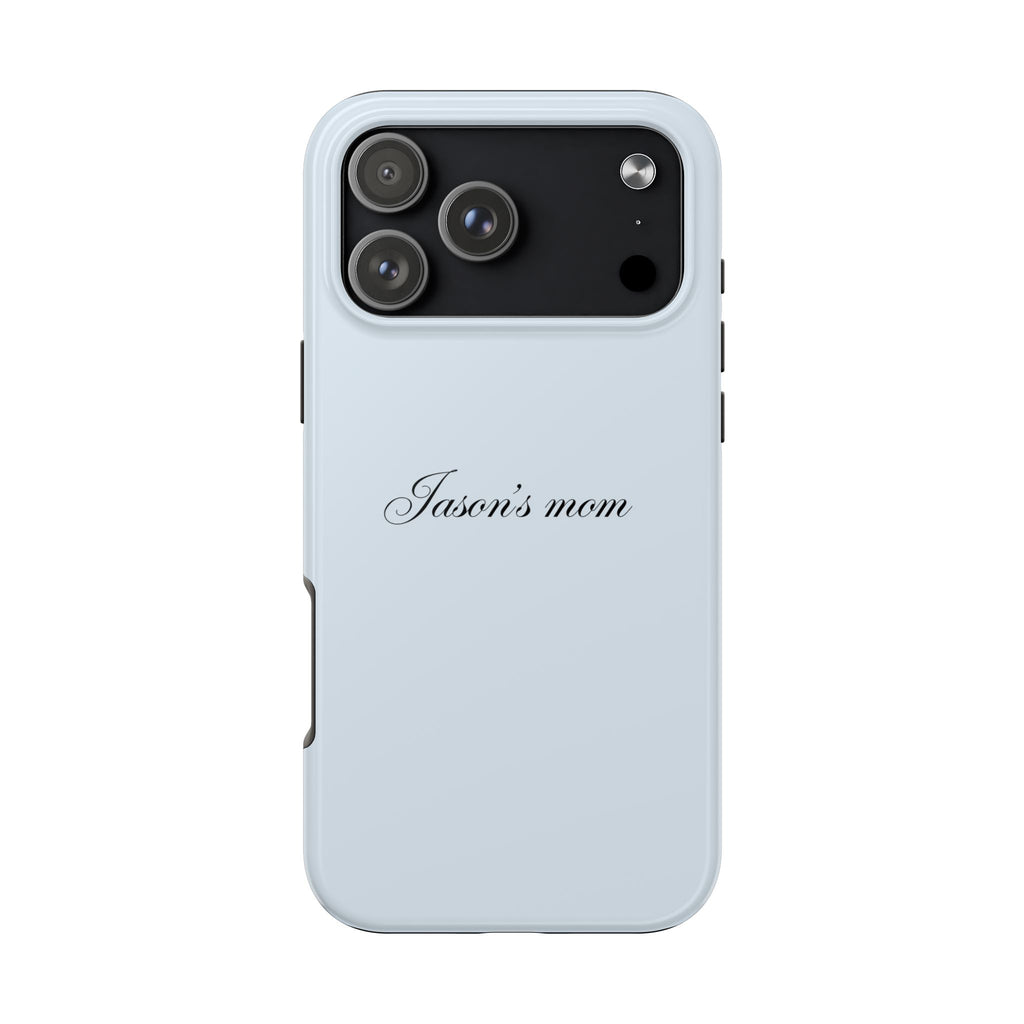PERSONALIZED NAME CUSTOM BABY BLUE PHONE CASE