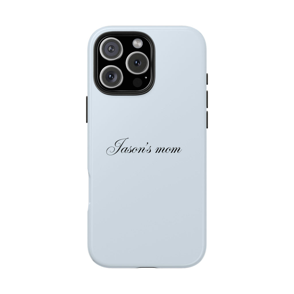 PERSONALIZED NAME CUSTOM BABY BLUE PHONE CASE