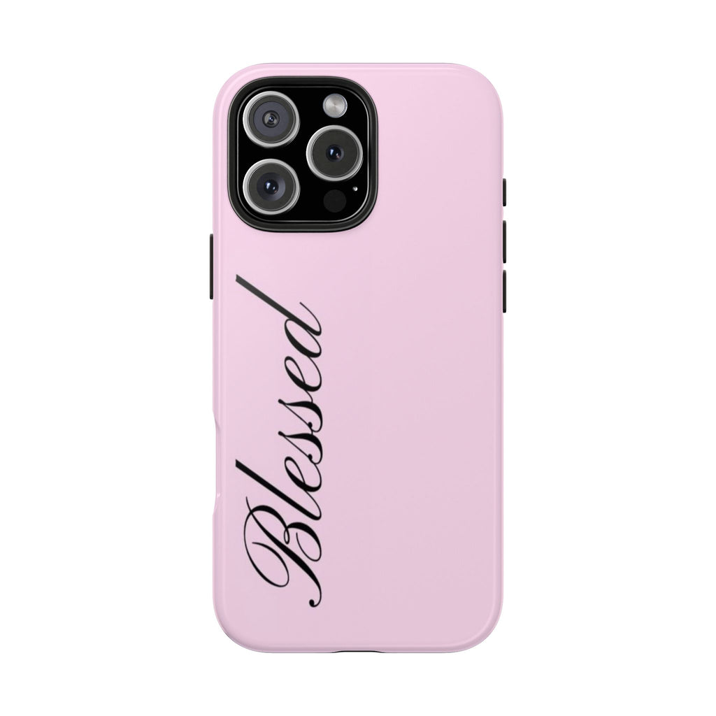 PINK BLESSED PHONE CASE