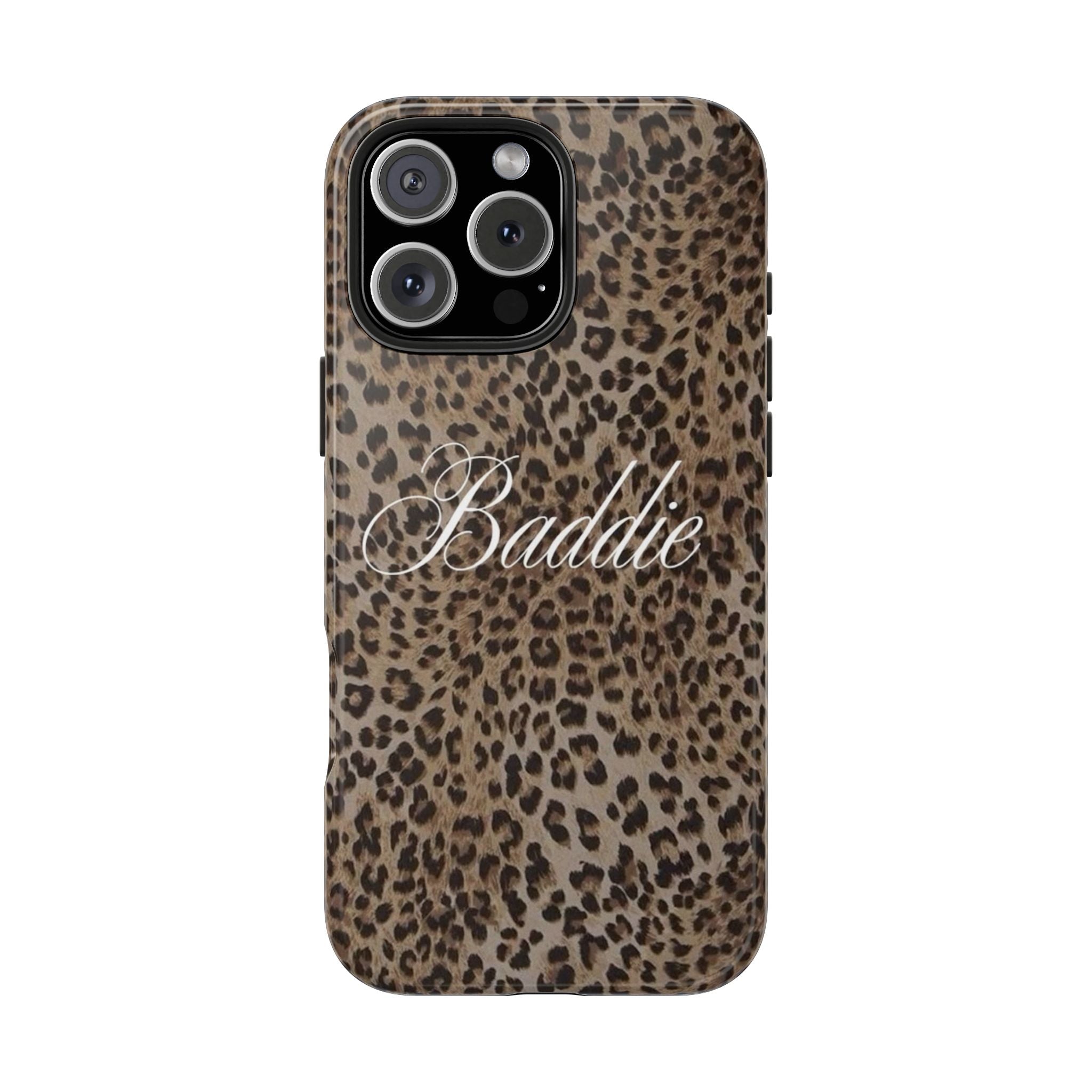 LEOPARD BADDIE PHONE CASE
