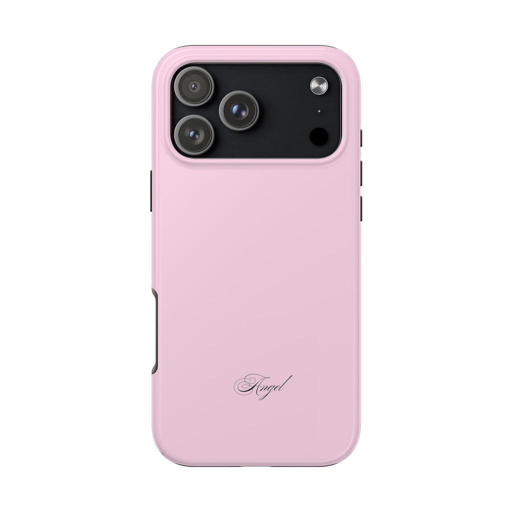 PERSONALIZED NAME CUSTOM PINK ANGEL PHONE CASE