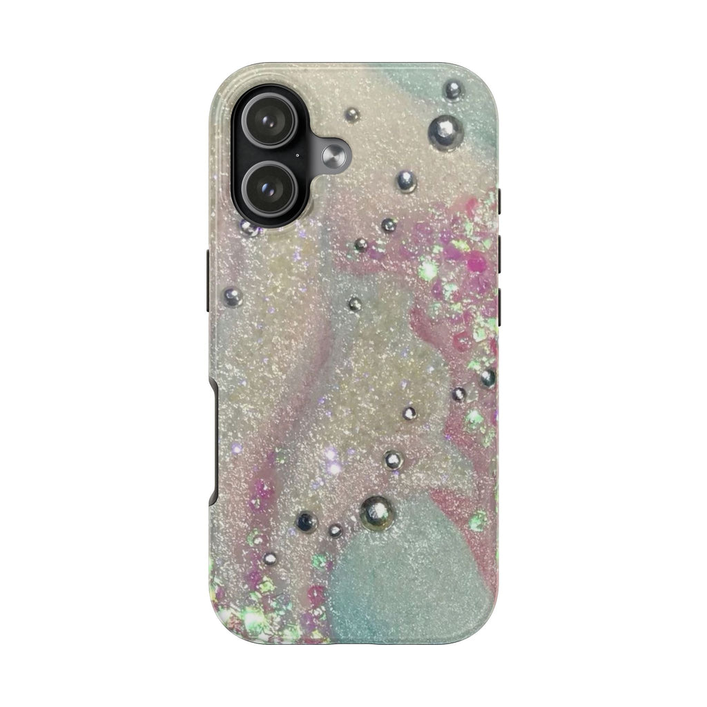 ETHEREAL GOLD WHIMSY BLUE PHONE CASE
