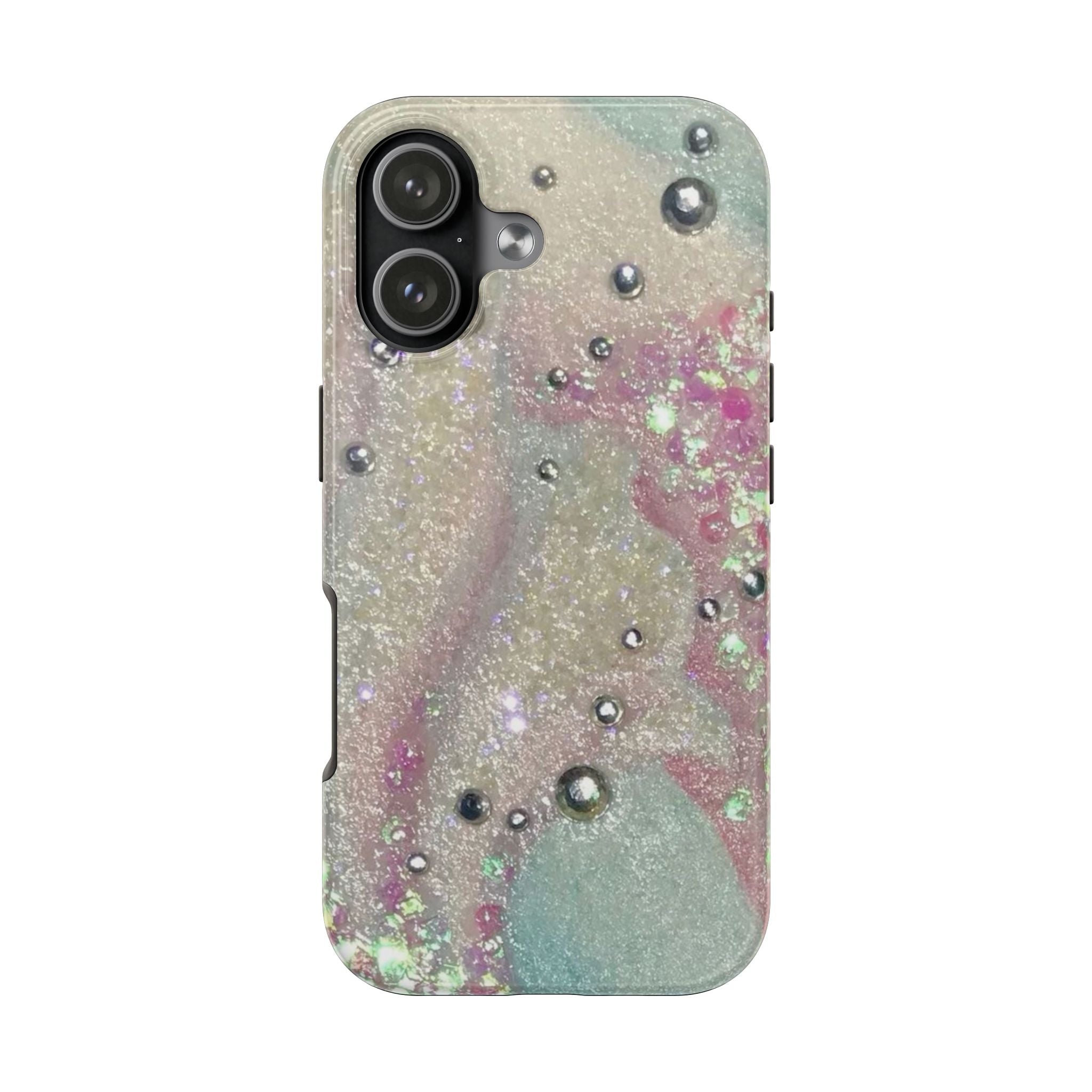 ETHEREAL GOLD WHIMSY BLUE PHONE CASE