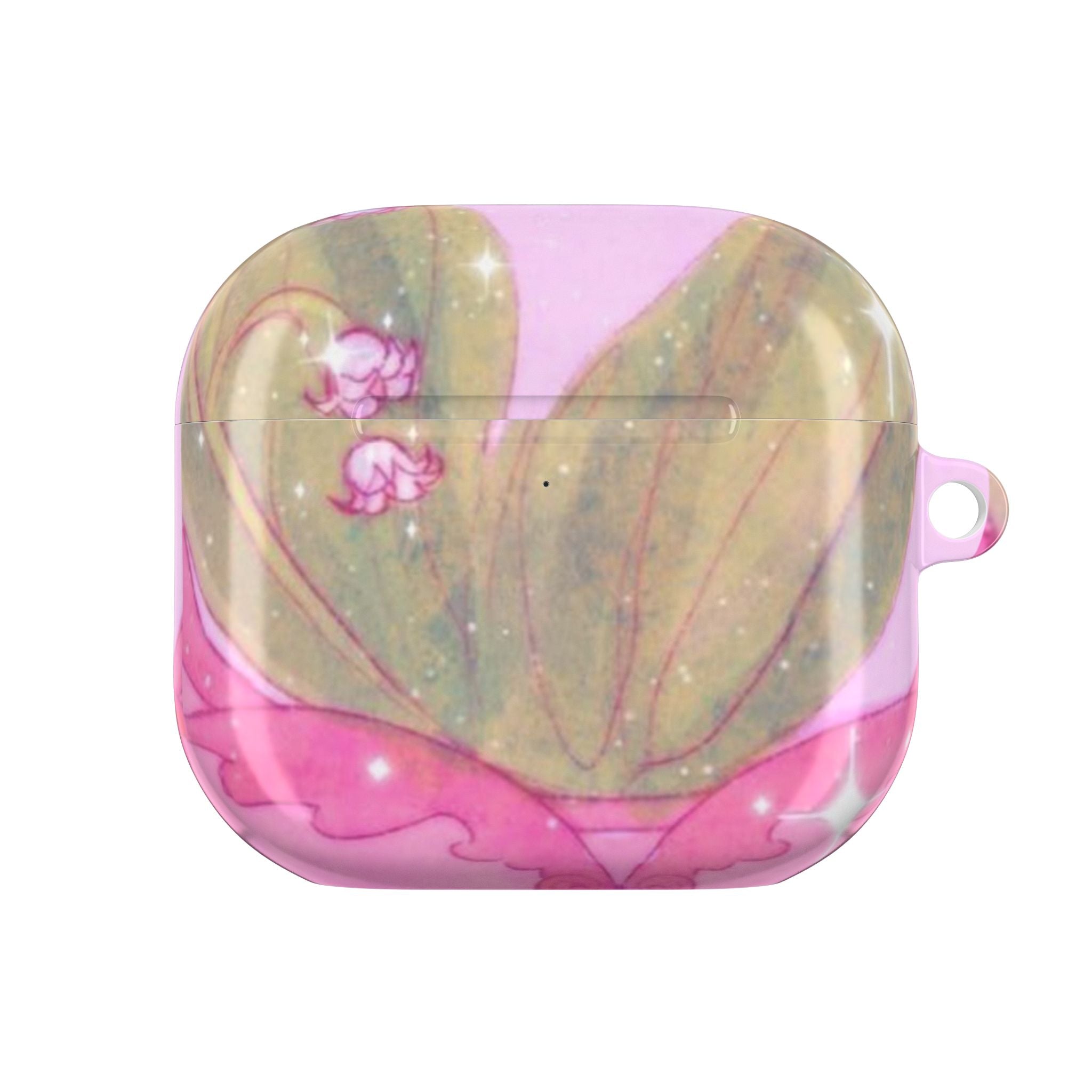 PINK FAIRYTALE FLORAL AIRPOD CASE