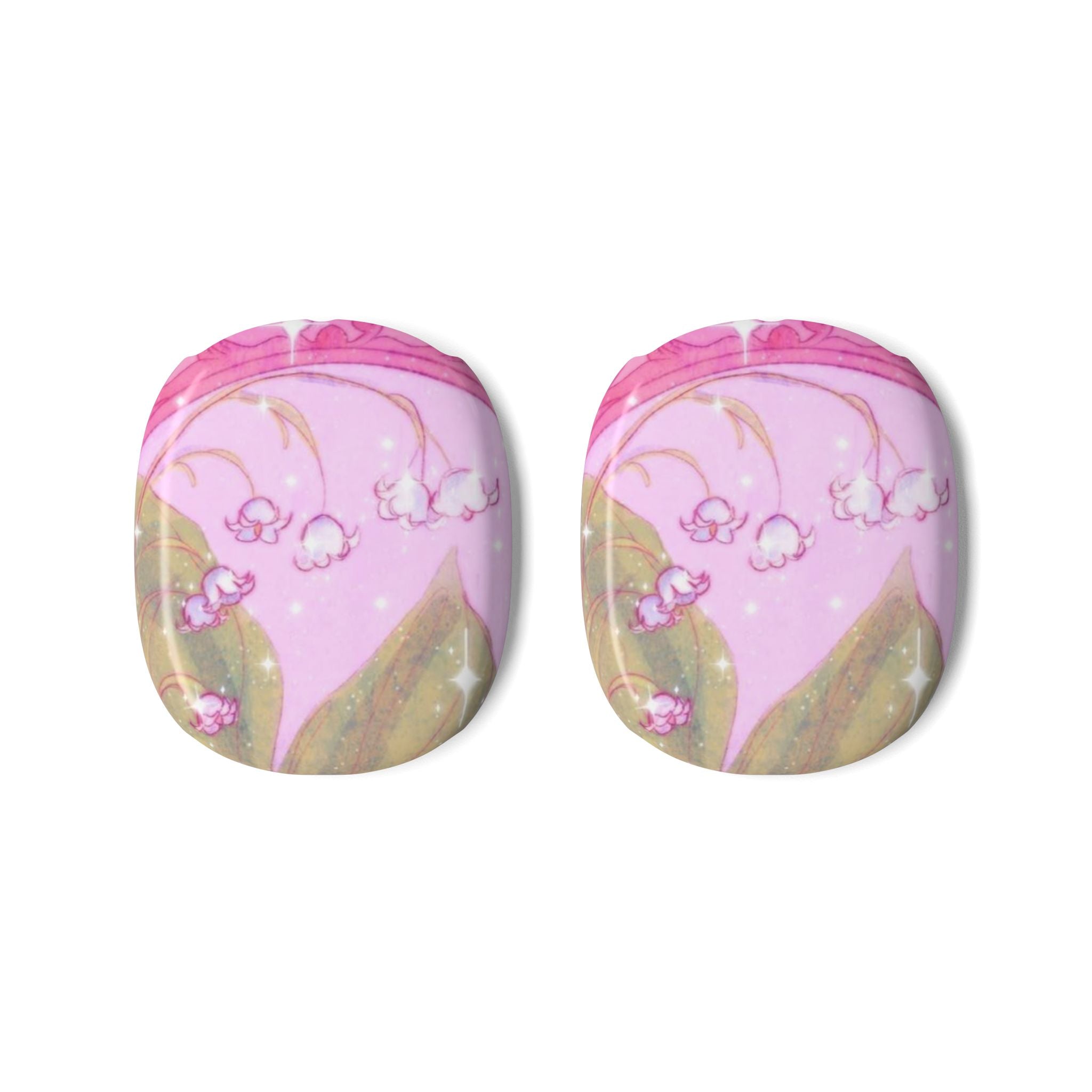 PINK FAIRYTALE FLORAL AIRPODS MAX CASE COVERS