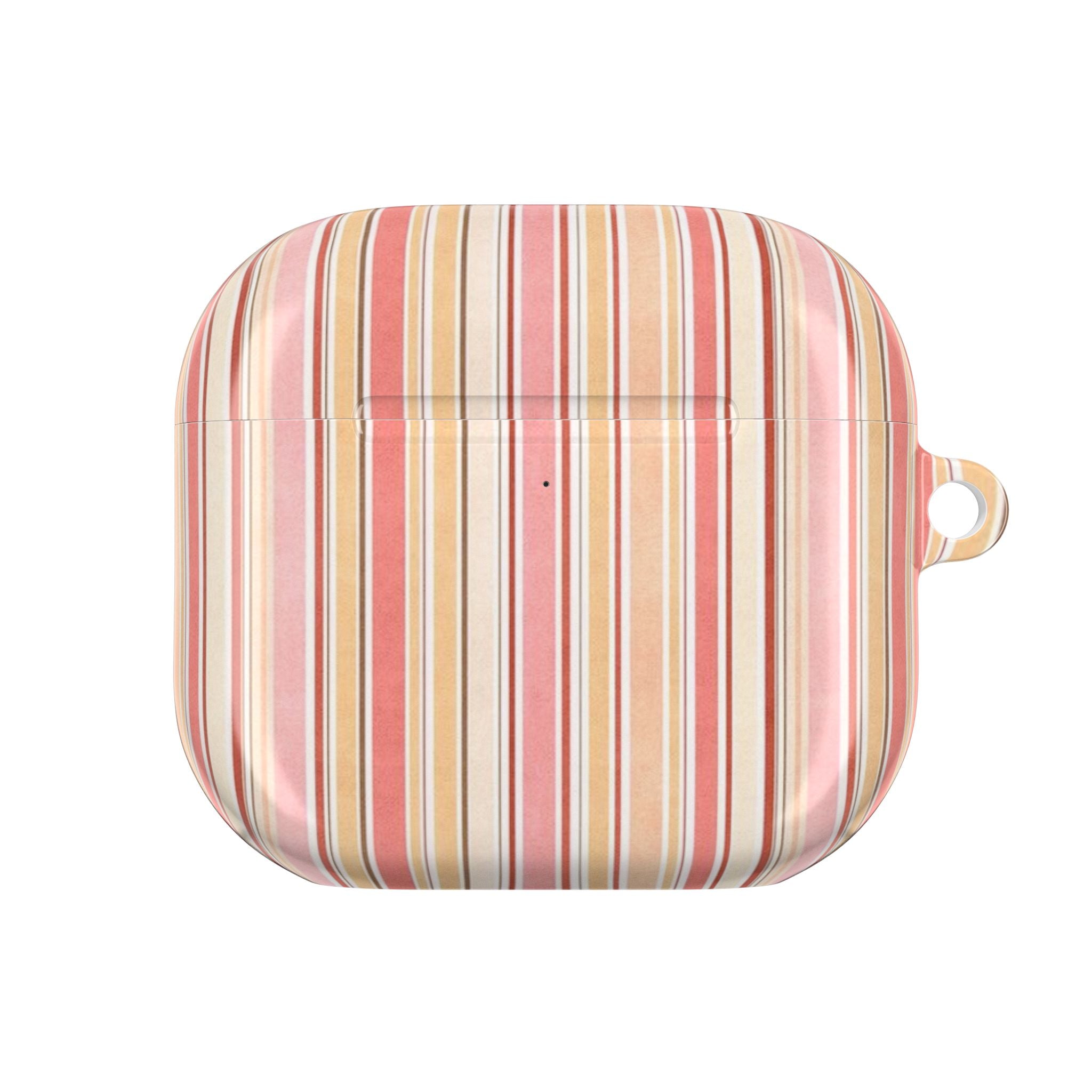 SIENNA ORANGE STRIPES AIRPOD CASE