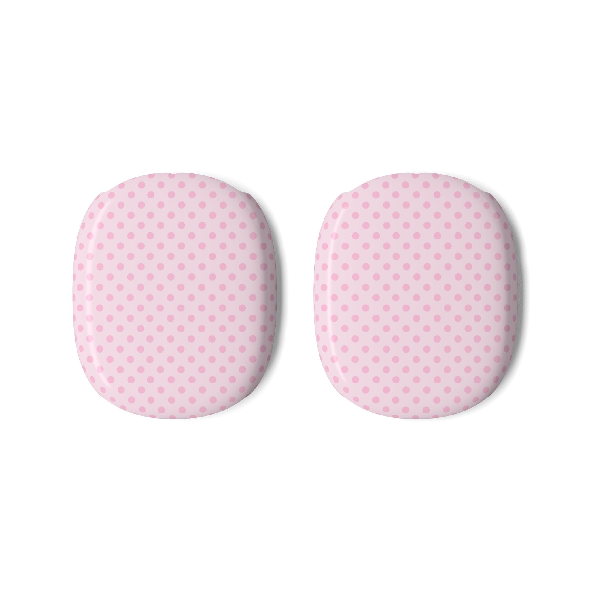 BABY PINK POLKA DOTS AIRPODS MAX CASE COVERS