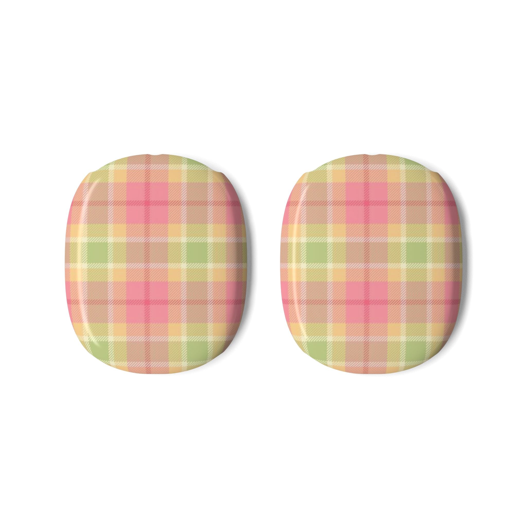 GUAVA PLAID AIRPODS MAX CASE COVERS