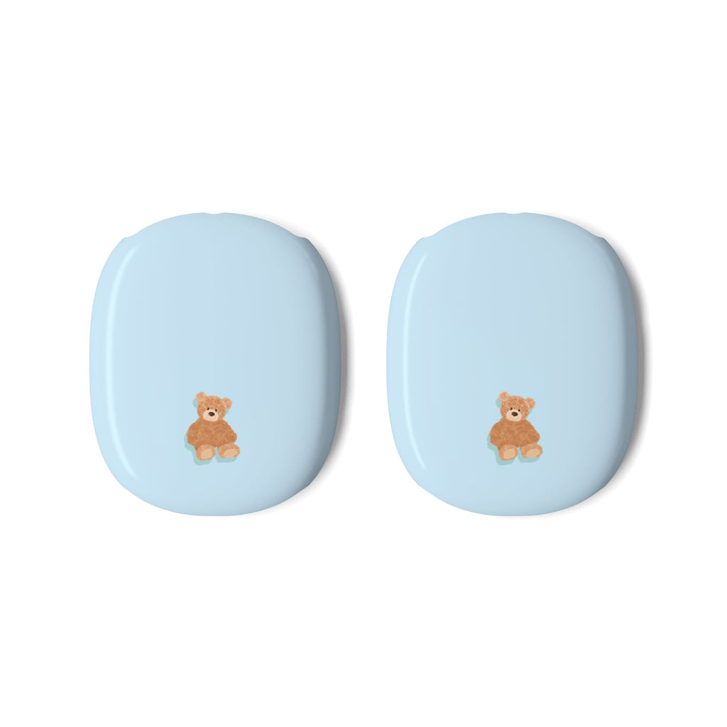 BABY BLUE TEDDY BEAR AIRPODS MAX CASE COVERS