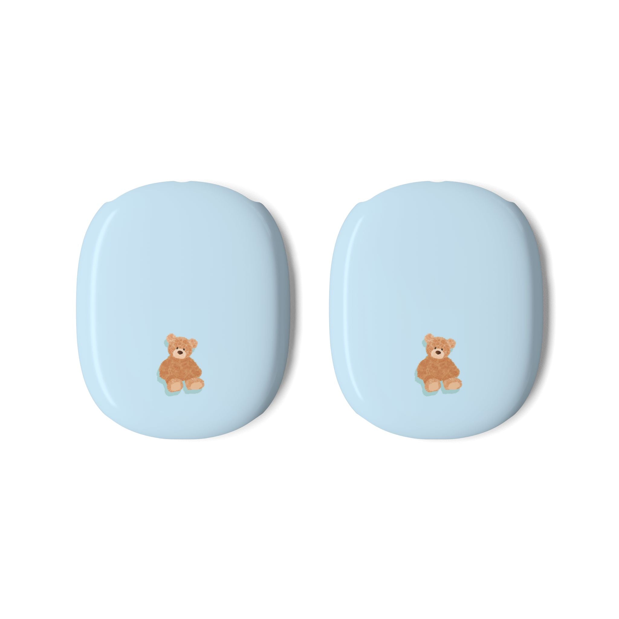 BABY BLUE TEDDY BEAR AIRPODS MAX CASE COVERS