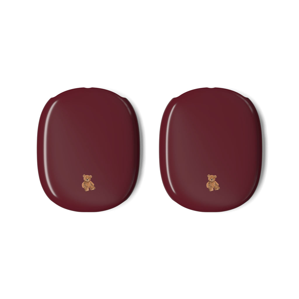 CHERRY RED MINI TEDDY BEAR AIRPODS MAX CASE COVERS