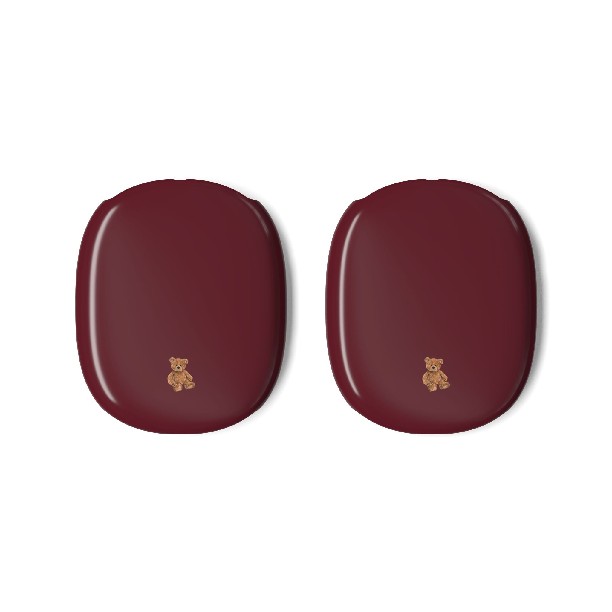 CHERRY RED MINI TEDDY BEAR AIRPODS MAX CASE COVERS