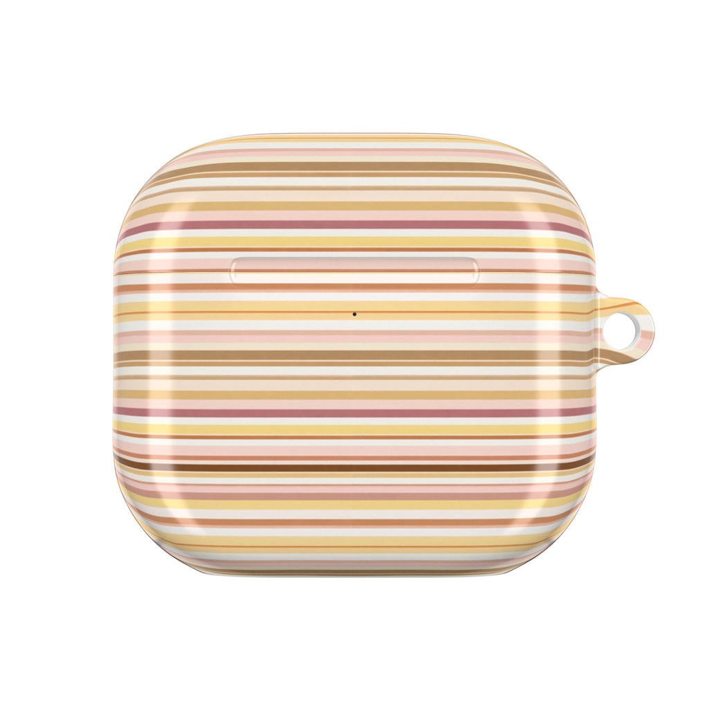 MINIMALIST YELLOW STRIPES AIRPOD CASE