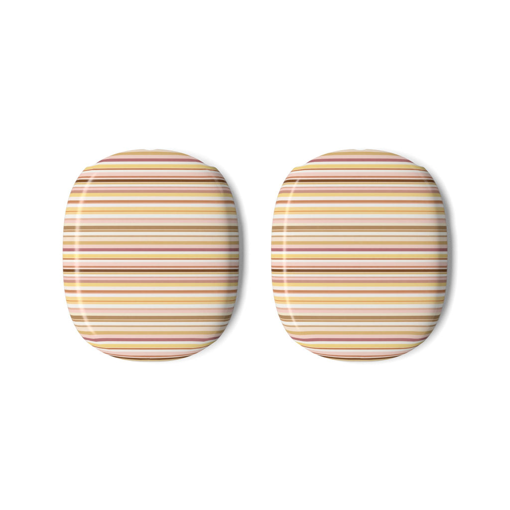 MINIMALIST YELLOW STRIPES AIRPODS MAX CASE COVERS