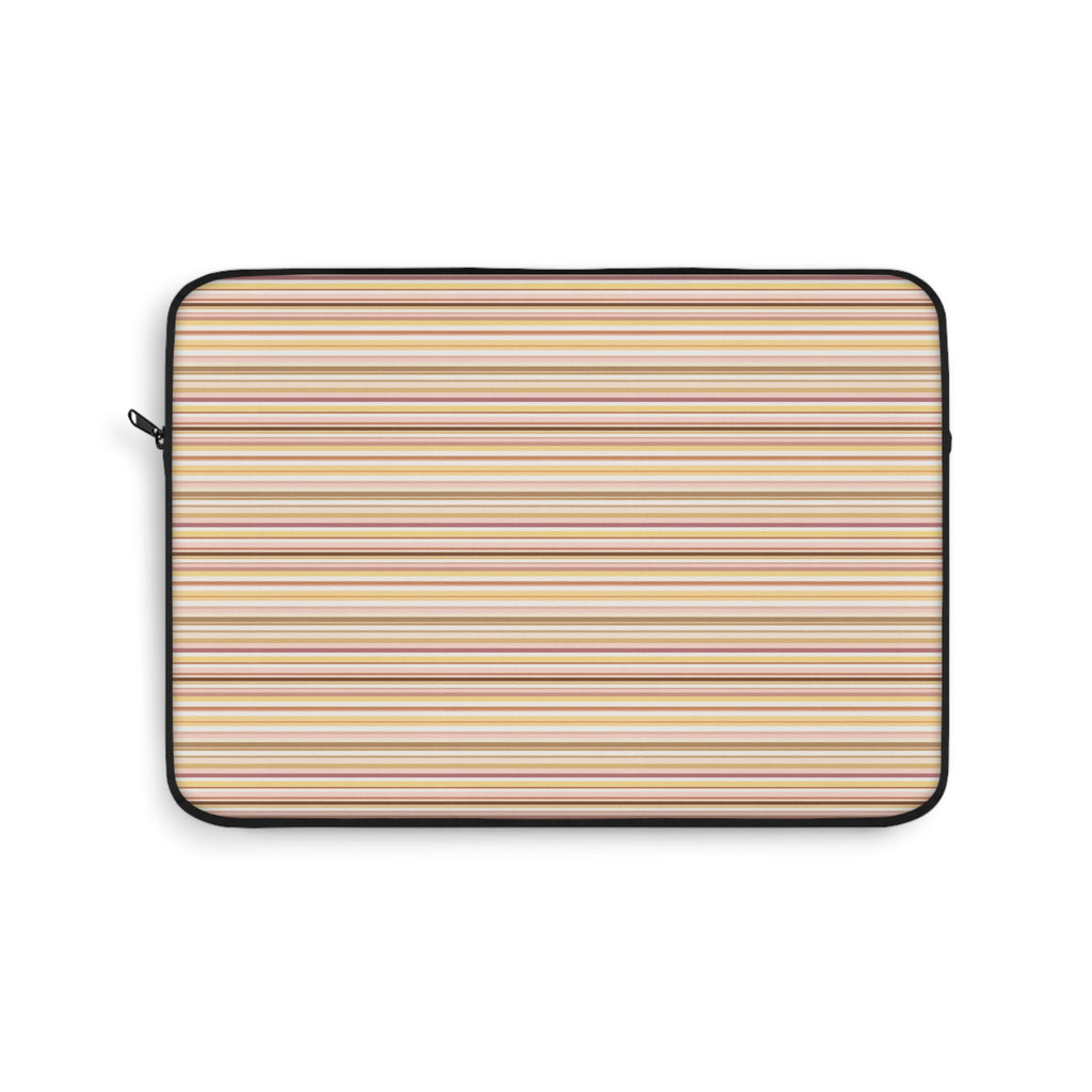MINIMALIST YELLOW STRIPES KINDLE IPAD & LAPTOP SLEEVE