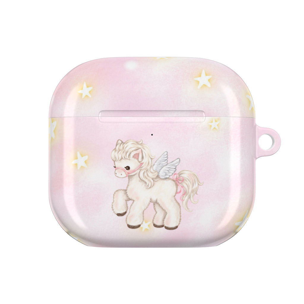PINK ANGEL WINGS PONY UNICORN AIRPOD CASE