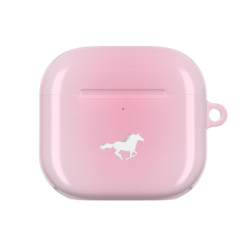 PINK AURA WESTERN HORSE AIRPOD CASE