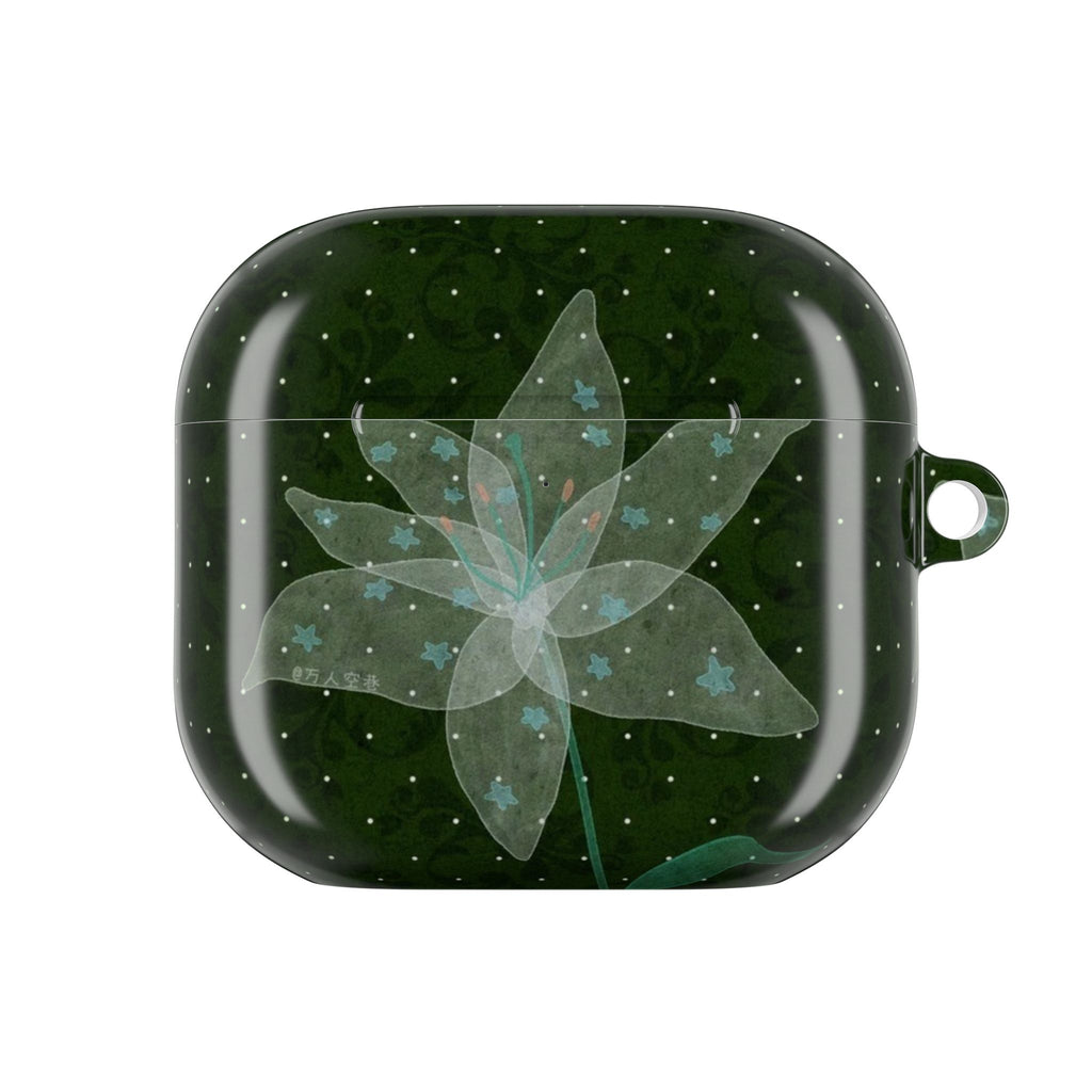 GREEN FAIRY MAGIC FLOWER AIRPOD CASE