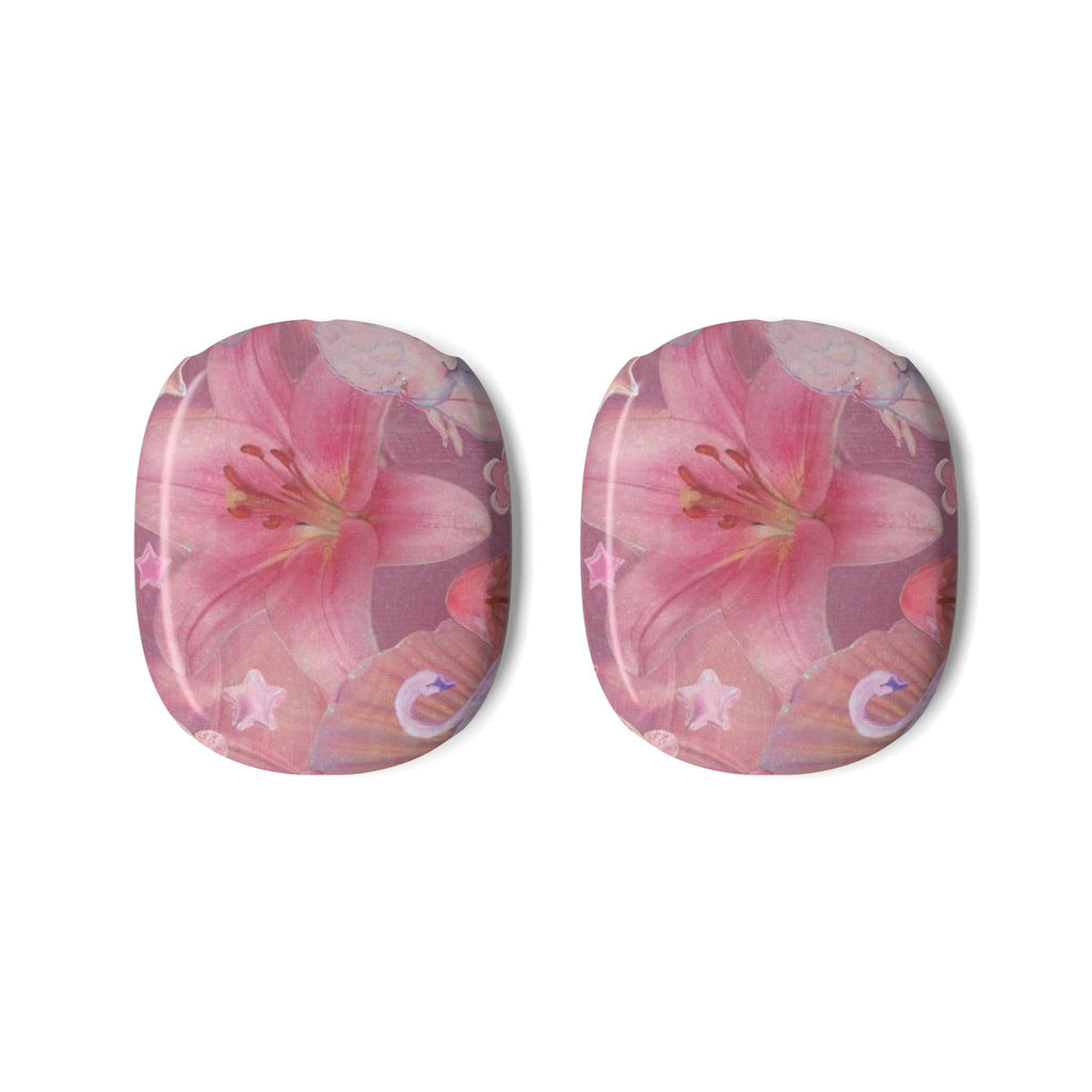 LILY WHIMSY FLOWER AIRPODS MAX CASE COVERS