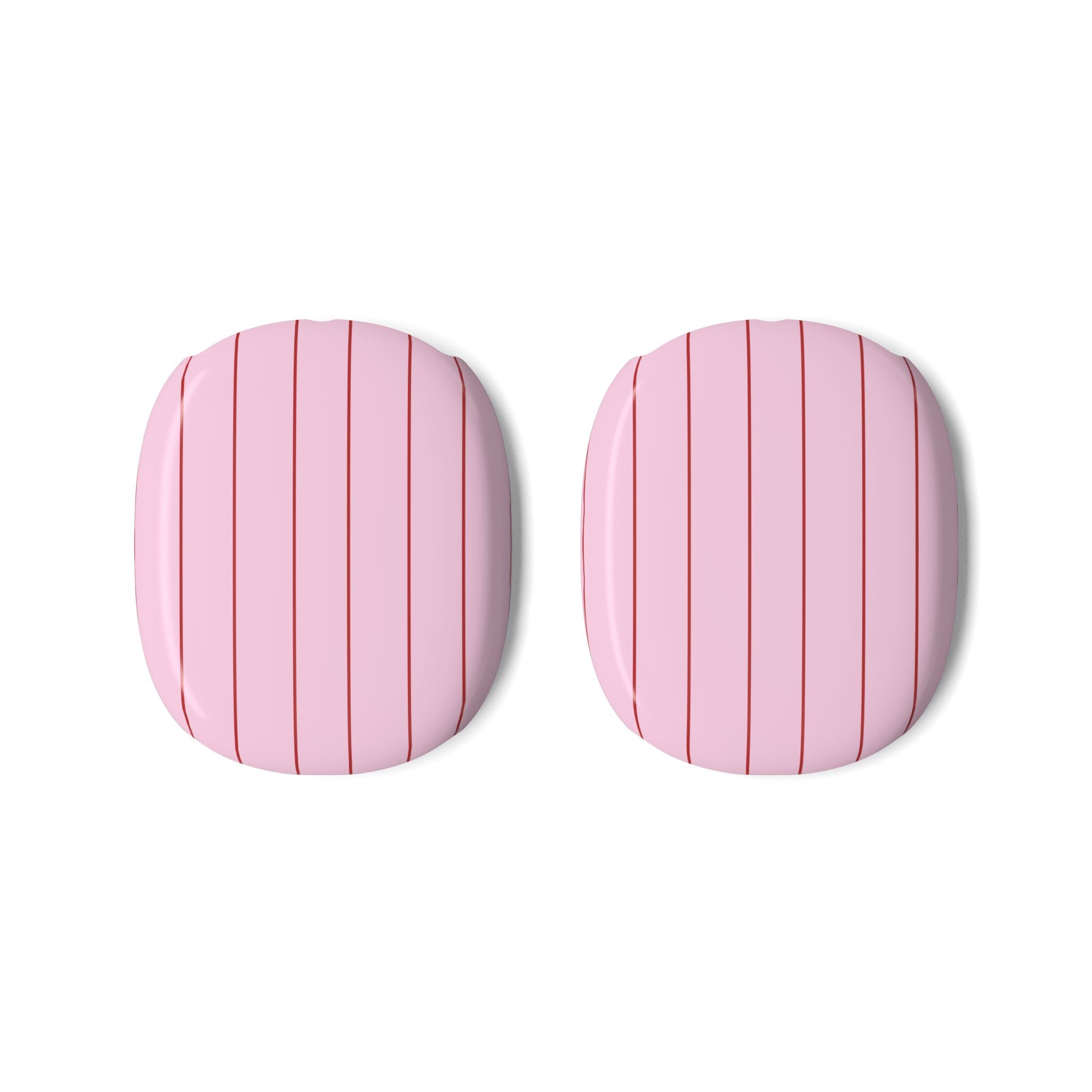 PINK RED STRIPES AIRPODS MAX CASE COVERS
