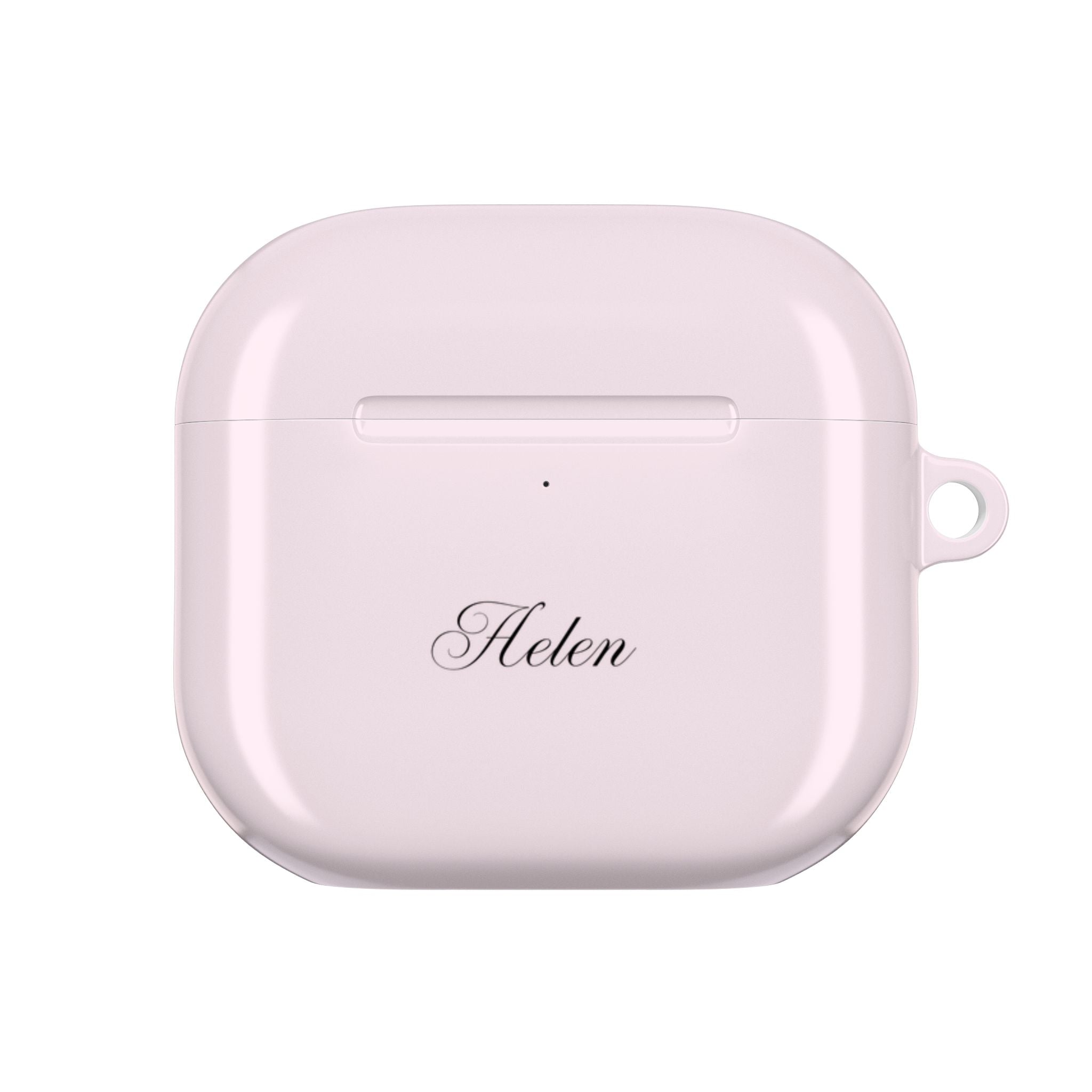 PERSONALIZED NAME CUSTOM BABY PINK AIRPOD CASE