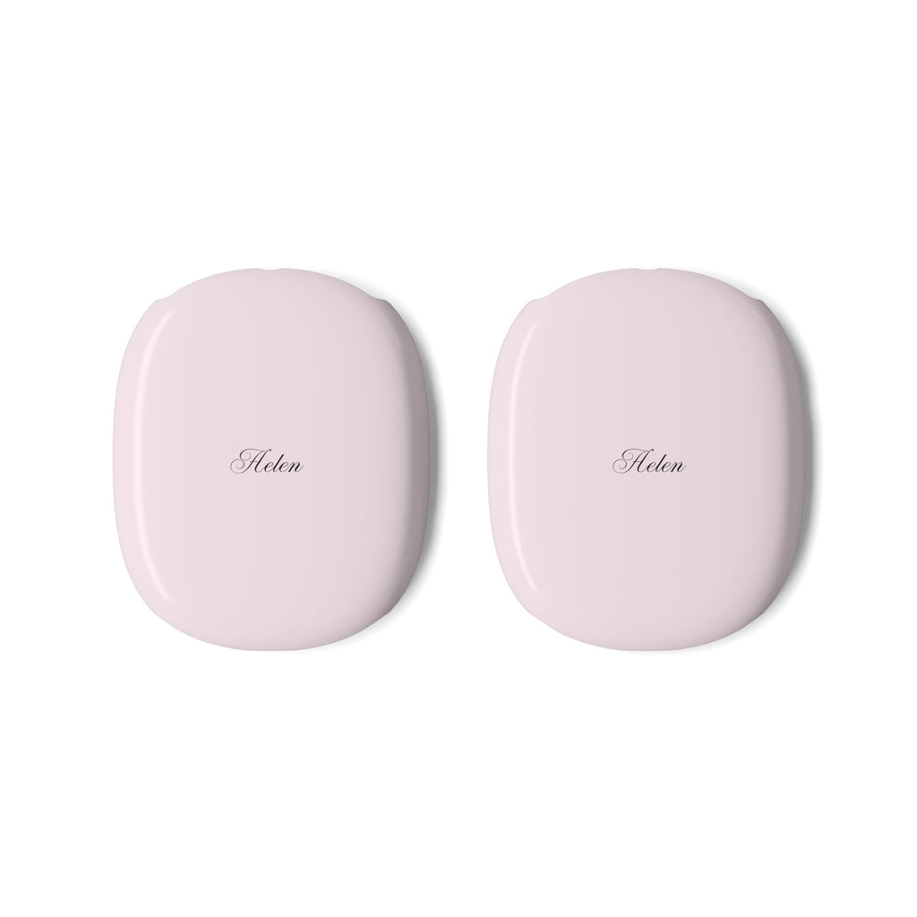 PERSONALIZED NAME CUSTOM BABY PINK AIRPODS MAX CASE COVERS
