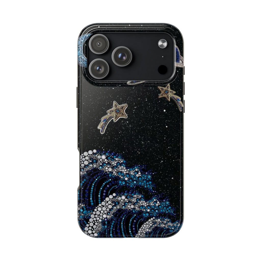 MOONLIT WAVES PHONE CASE