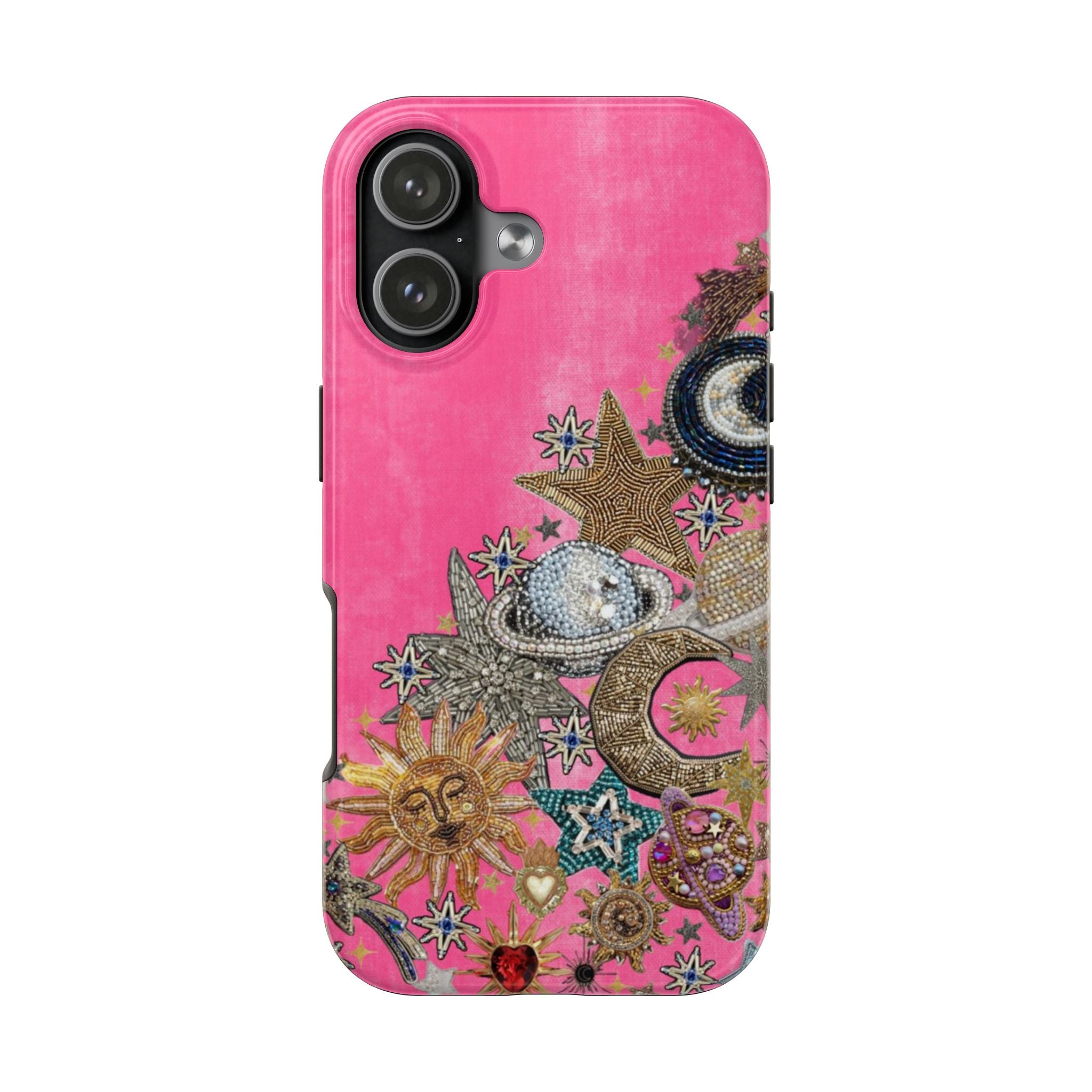 PINK ETHEREAL GALAXY PHONE CASE