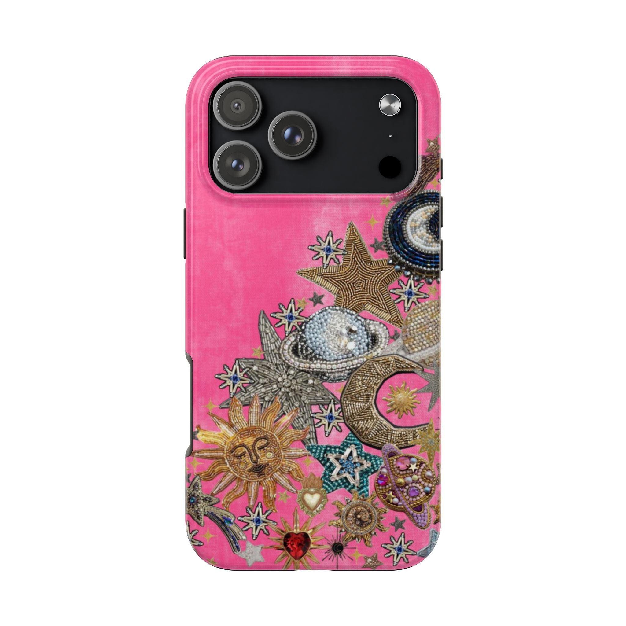 PINK ETHEREAL GALAXY PHONE CASE