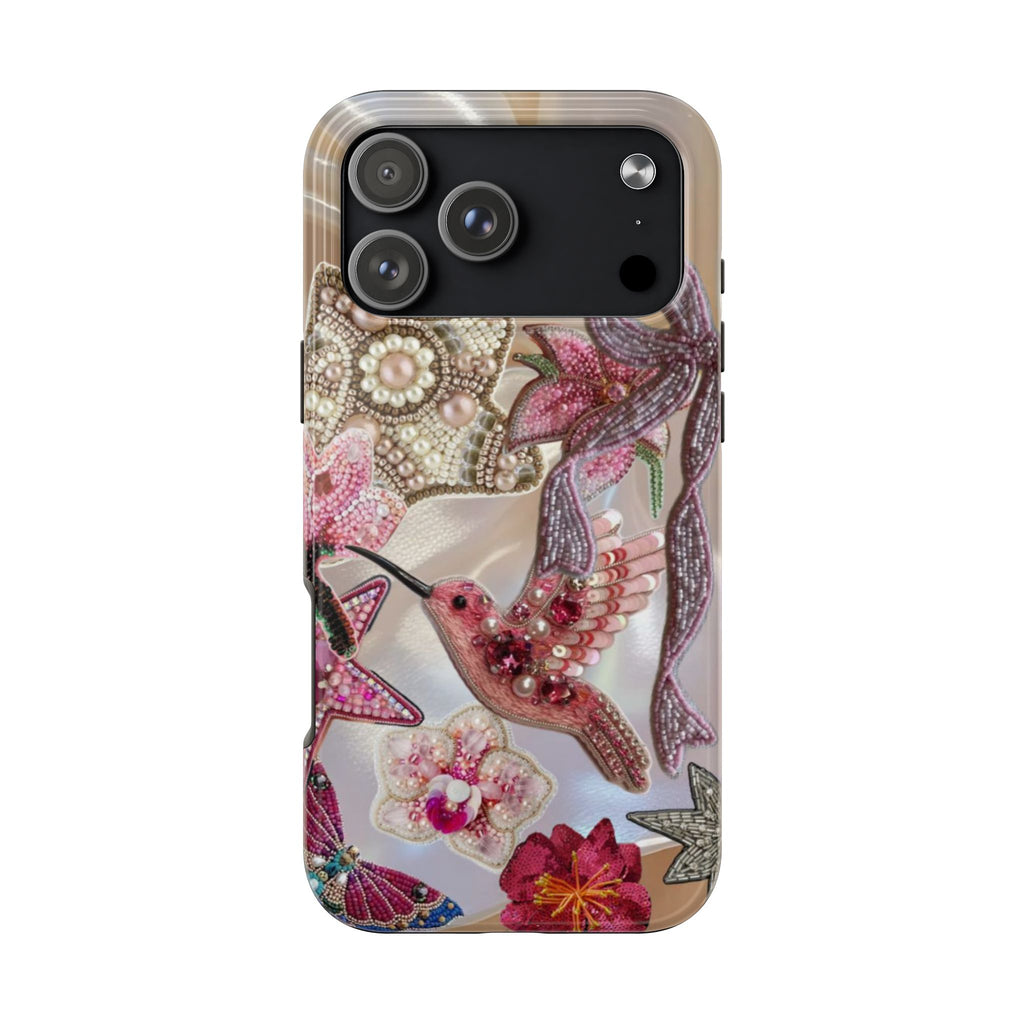 SATIN PRISM LUCKY BIRD PHONE CASE