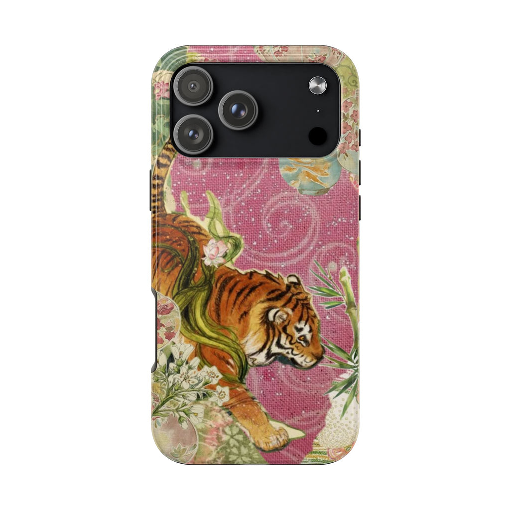 SECRET BLOOM TIGER PHONE CASE