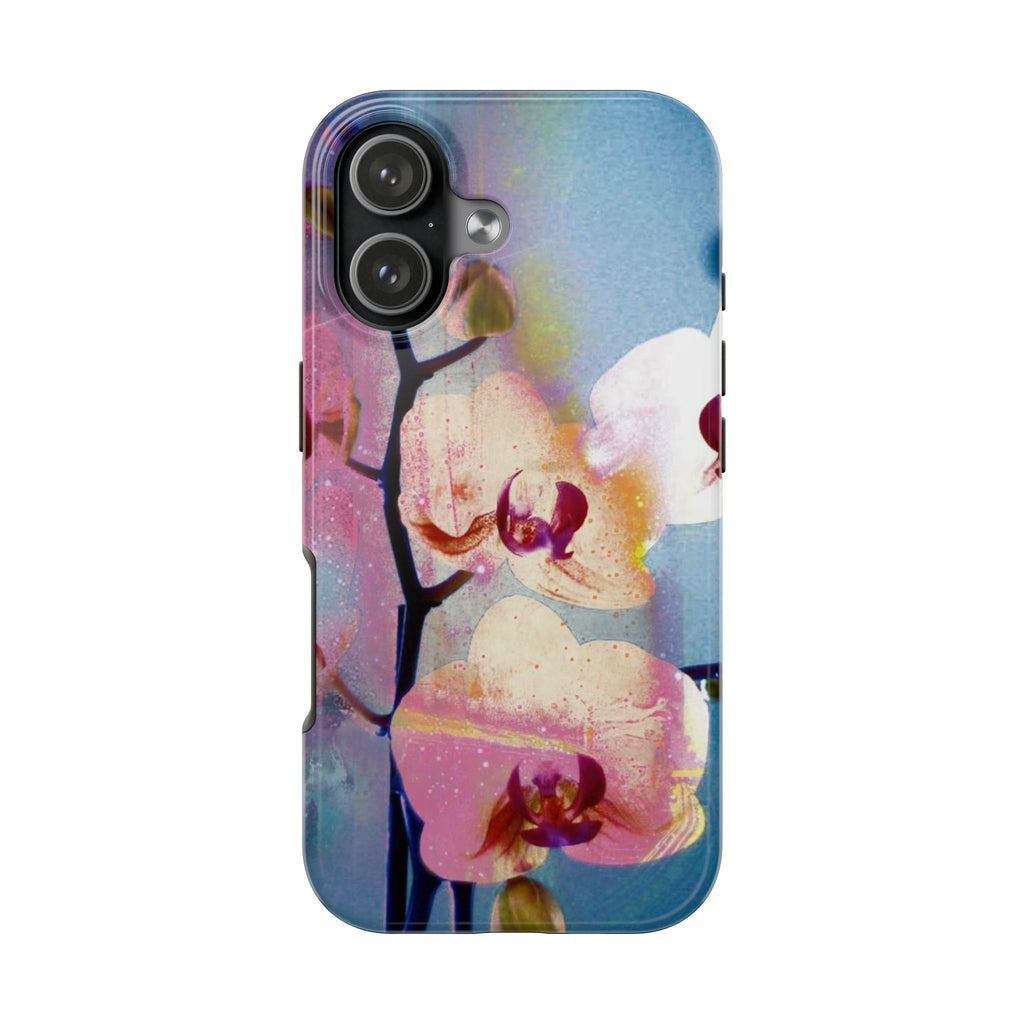 BLUE BLUSH FLORAL PHONE CASE