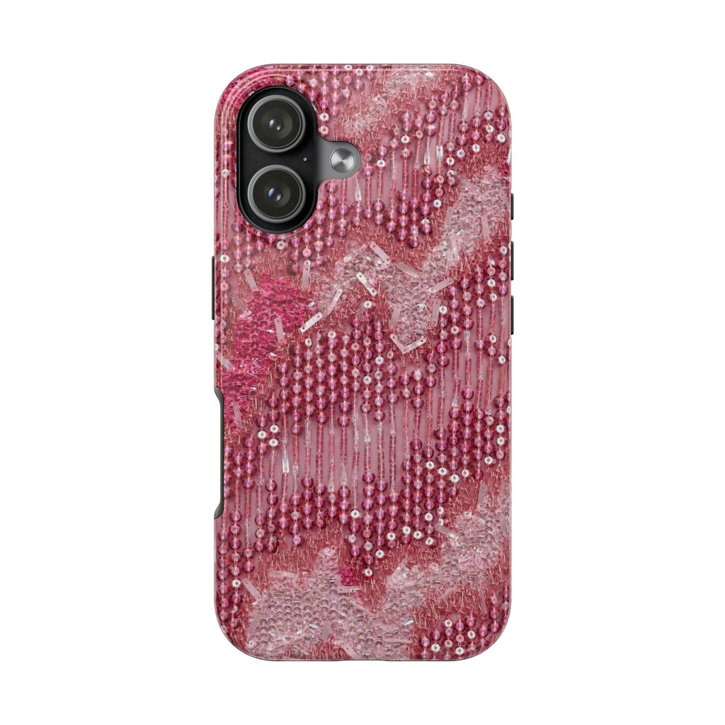 BLUSH PINK EMBELLISHED PHONE CASE