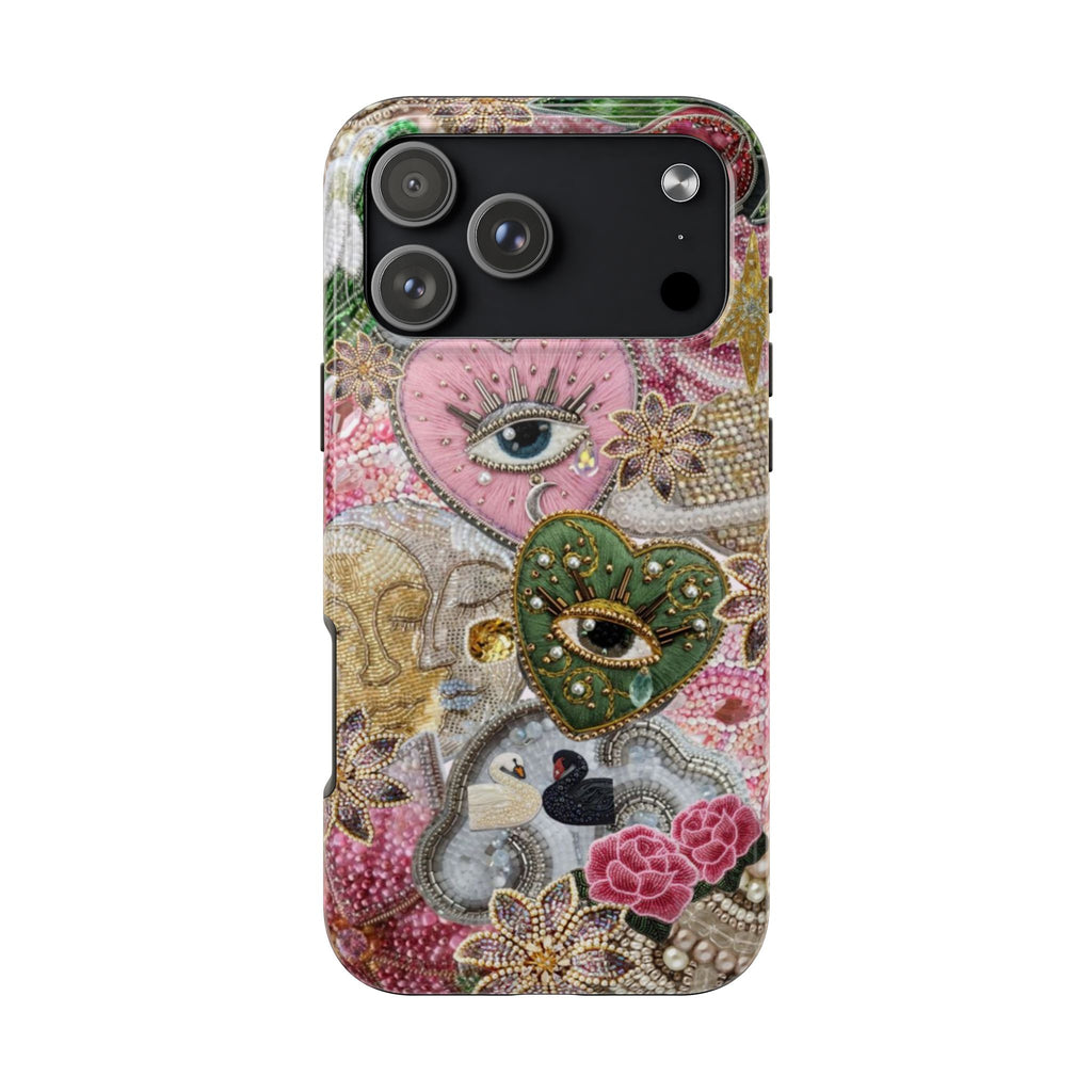 PINK & GREEN MAGIC EYE PHONE CASE