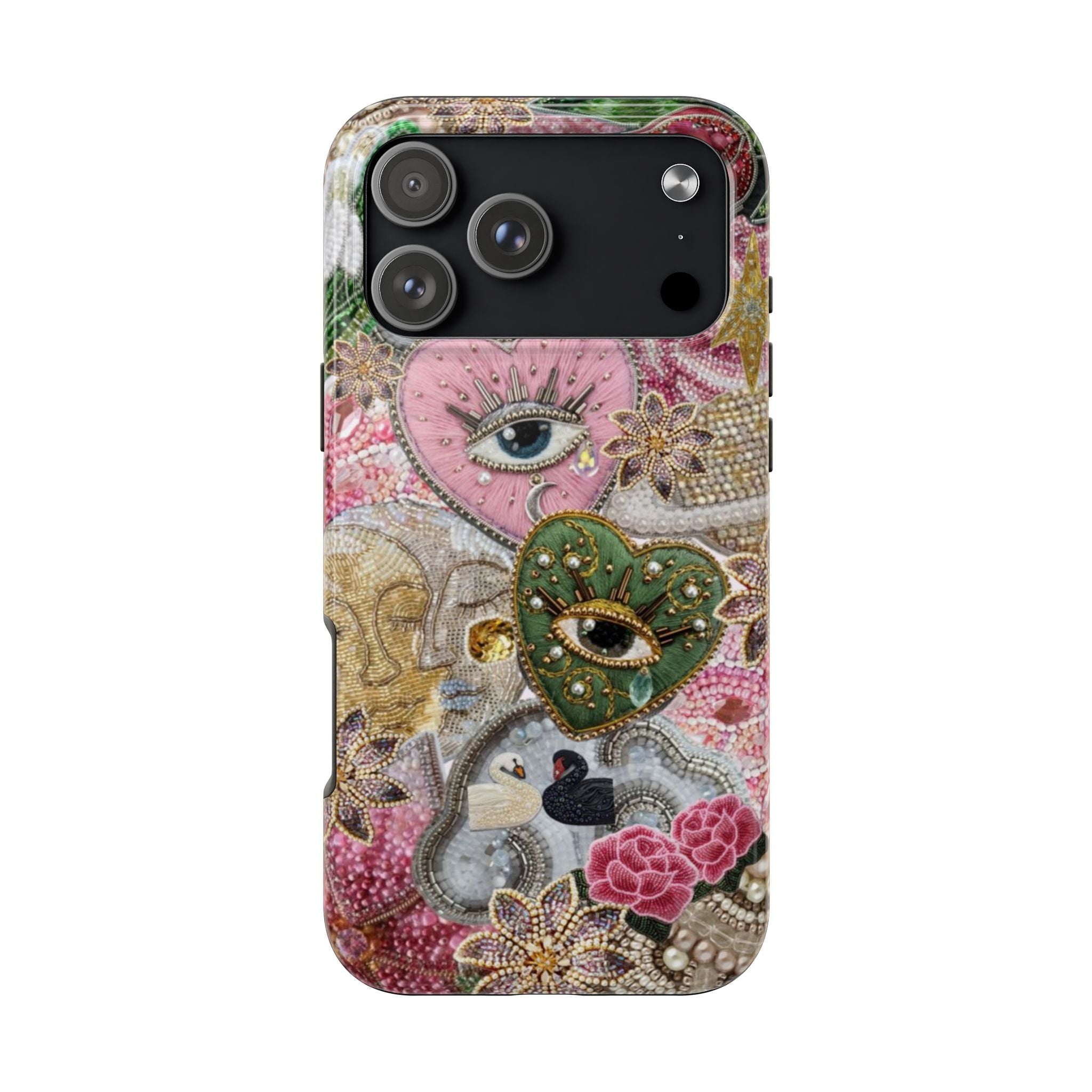 PINK & GREEN MAGIC EYE PHONE CASE