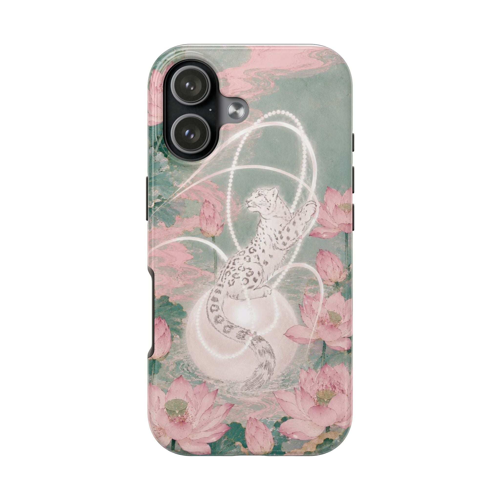 WHIMSY TIGER GARDEN PHONE CASE