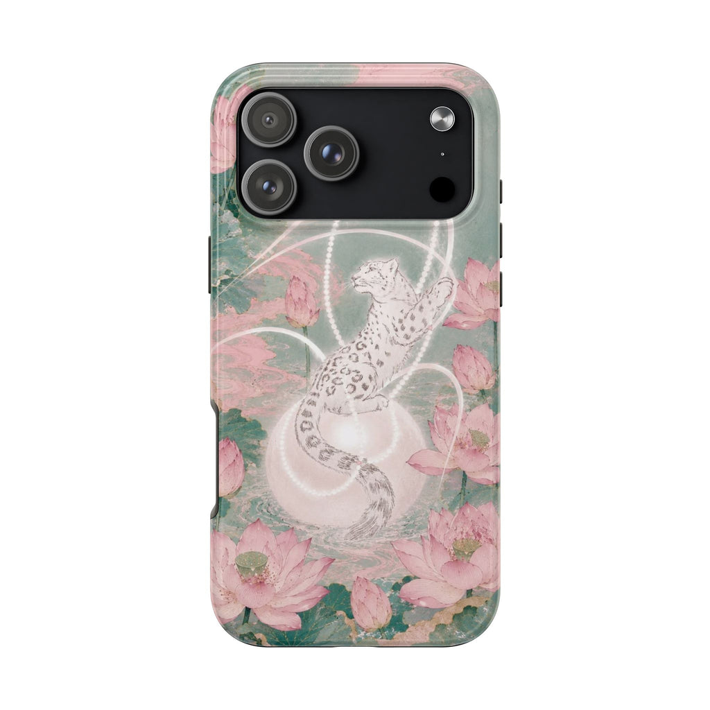 WHIMSY TIGER GARDEN PHONE CASE