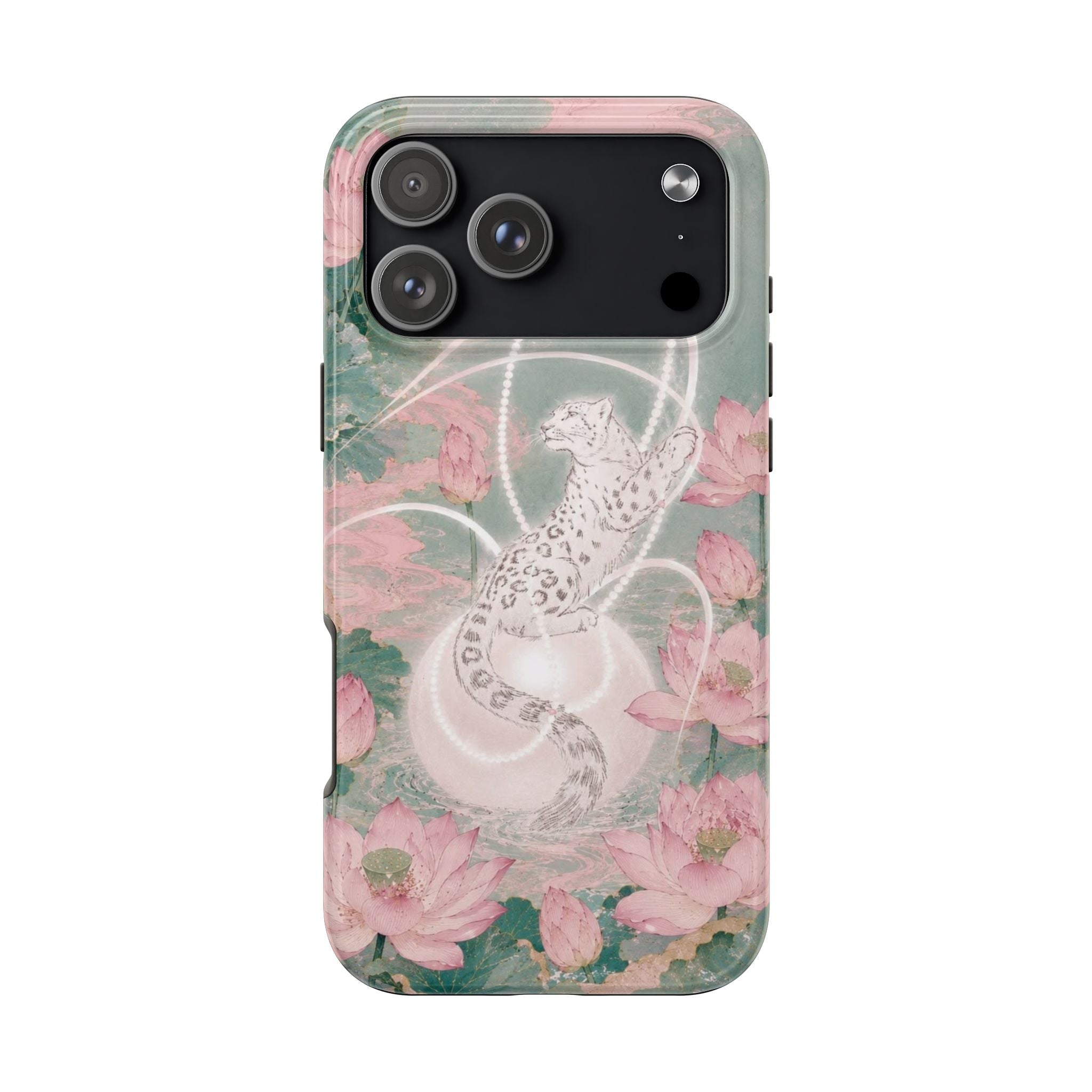 WHIMSY TIGER GARDEN PHONE CASE