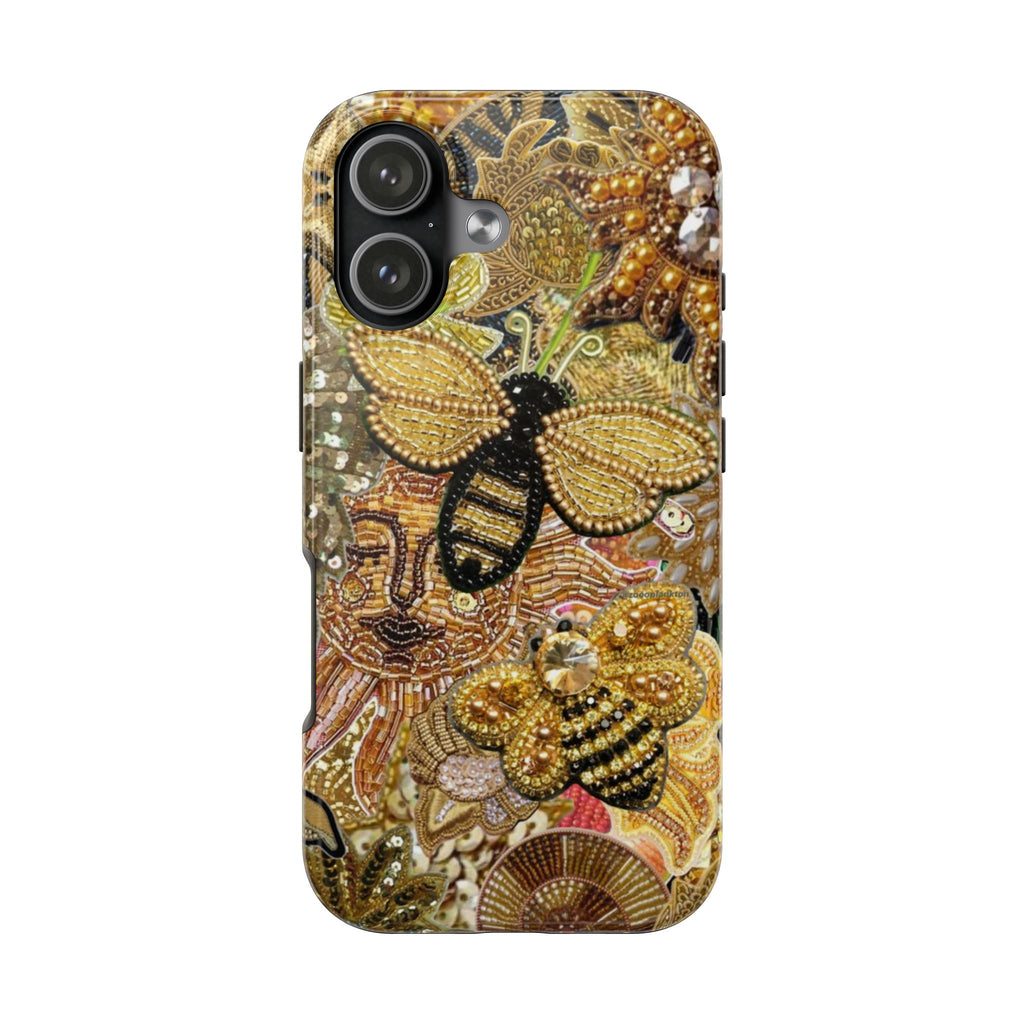 GOLD HONEYBEE PHONE CASE