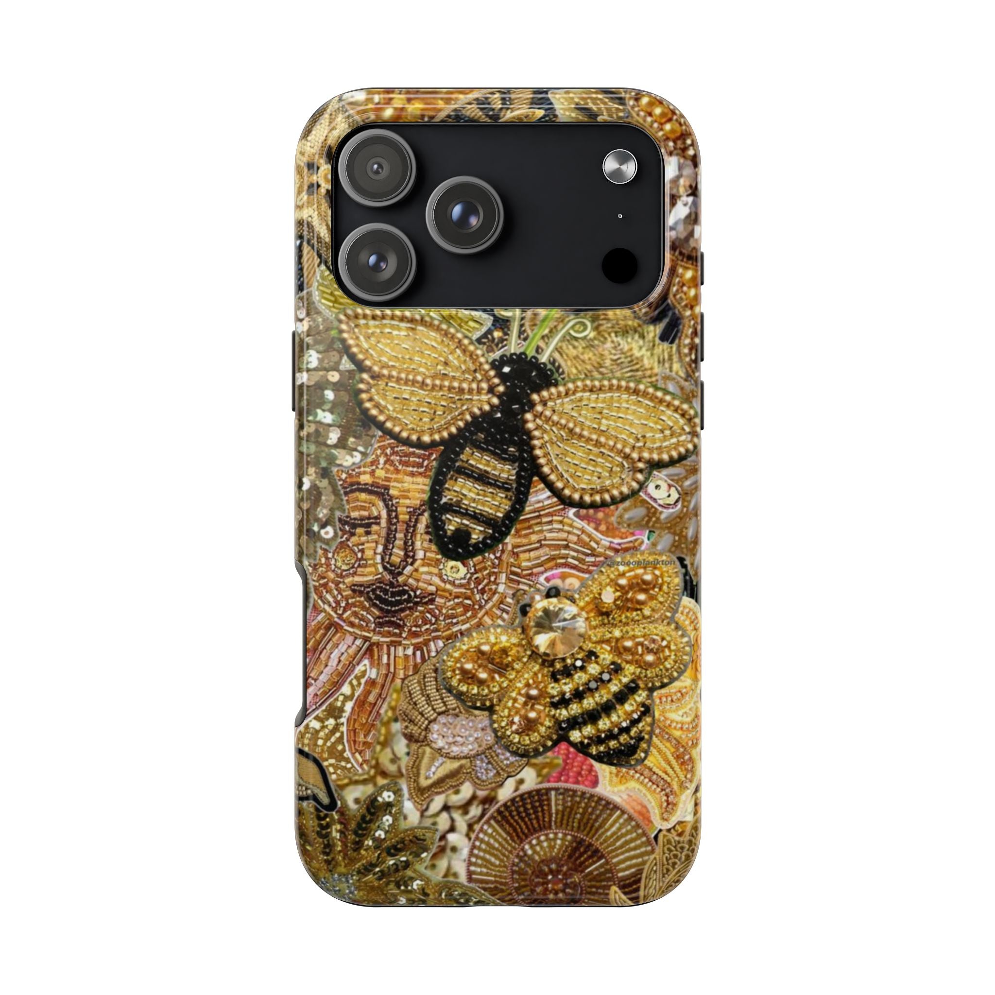 GOLD HONEYBEE PHONE CASE